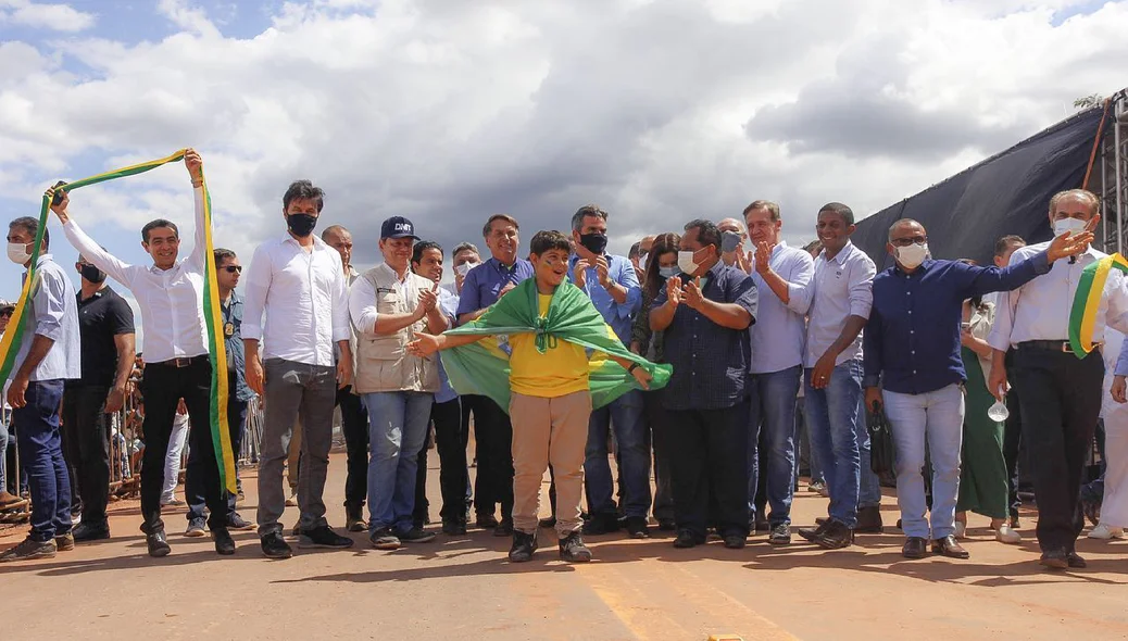 Visita do presidente Bolsonaro em Santa Filomena