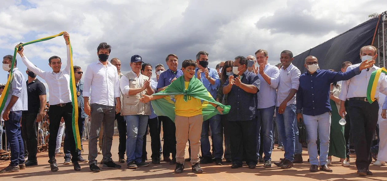 Visita do presidente Bolsonaro em Santa Filomena