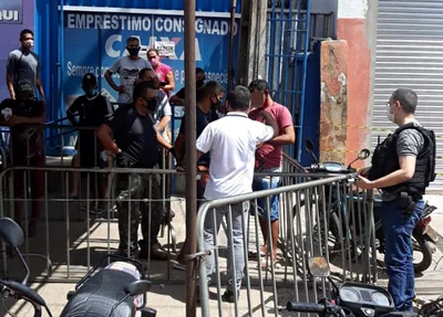 Acusado de tráfico sendo preso