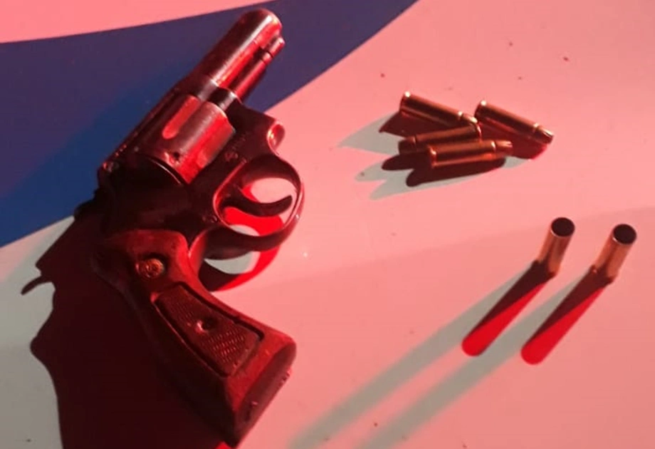 Arma apreendida pela Polícia Militar