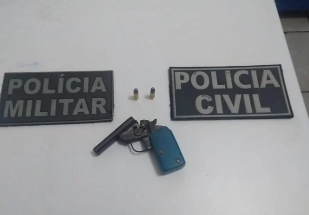 Arma de fogo apreendida
