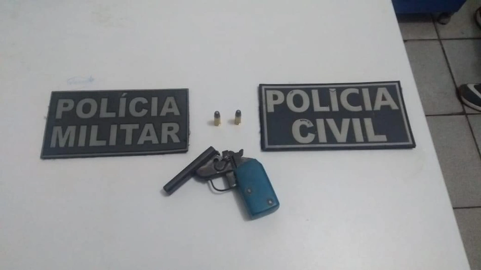 Arma de fogo apreendida