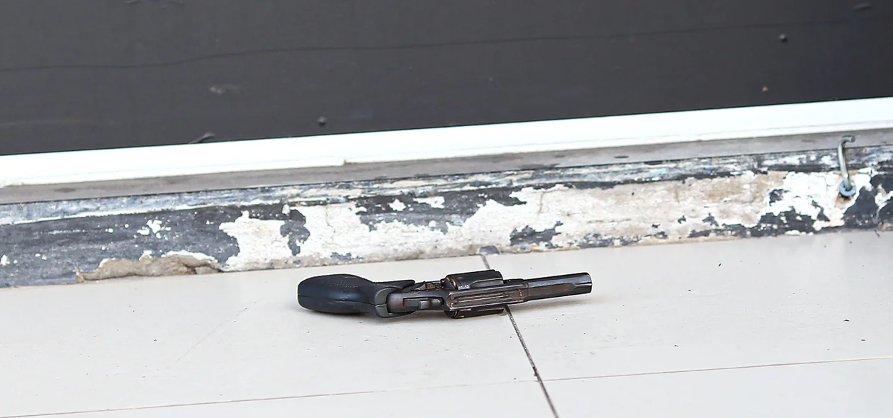 Arma de fogo utilizada no crime