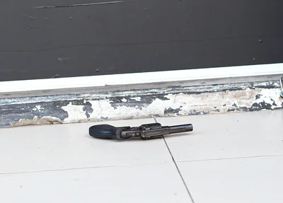 Arma de fogo utilizada no crime