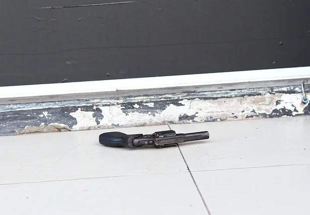 Arma de fogo utilizada no crime