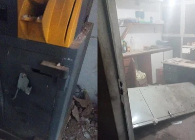 Bandidos explodem cofre de posto de combustível em Timon
