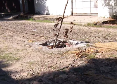 Buraco no bairro Cidade Nova