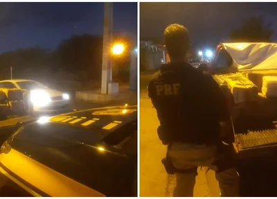 Carga apreendida pela PRF