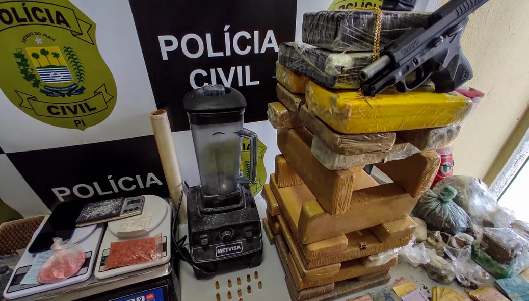 Cocaína apreendida está avaliada em R$ 500 mil