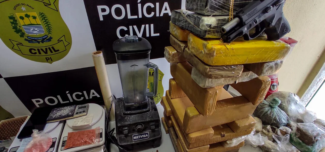 Cocaína apreendida está avaliada em R$ 500 mil