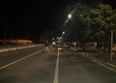Colisão entre veículos deixa homem gravemente ferido na João XXIII