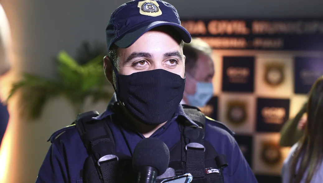 Comandante da Guarda Municipal André Viana