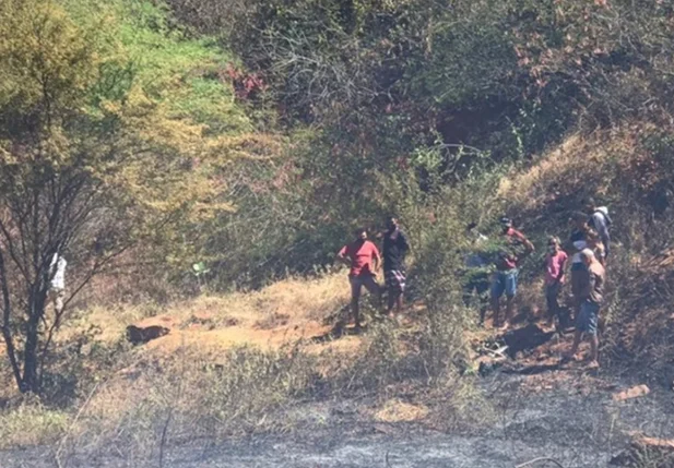 Corpo carbonizado é encontrado em Picos