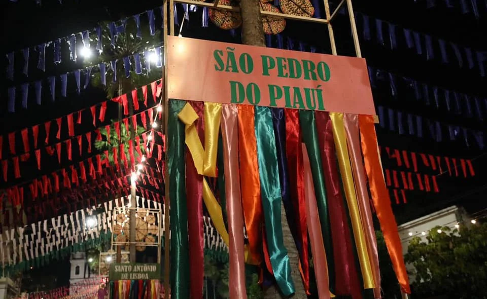 Decoração foi feita pela Secretaria de Cultura