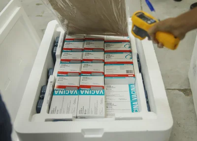 Doses da AstraZeneca
