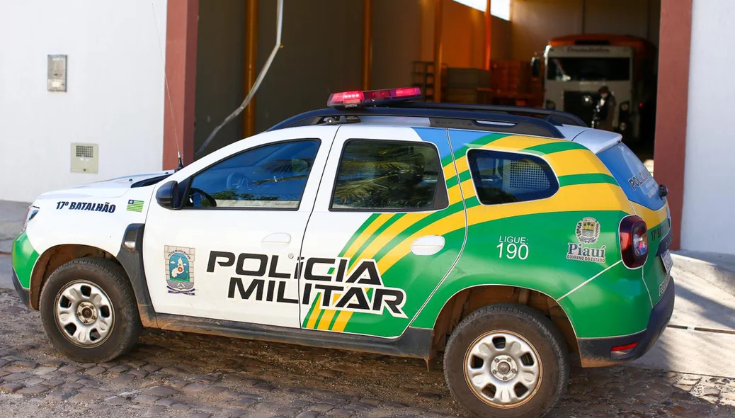 Equipe do 17º BPM no local da ocorrência