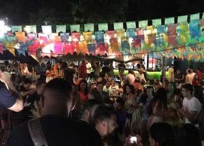 Festa junina realizada na zona leste de Teresina