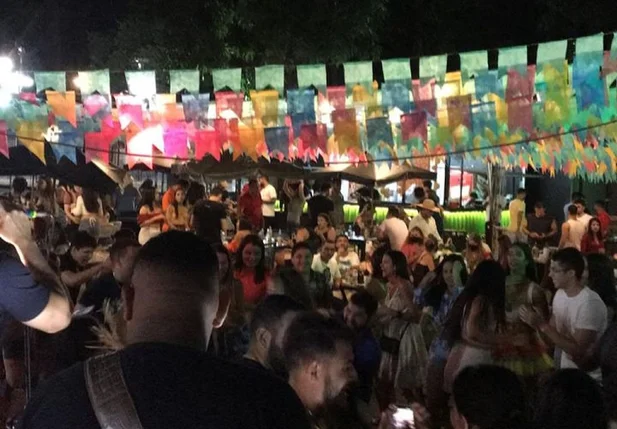 Festa junina realizada na zona leste de Teresina