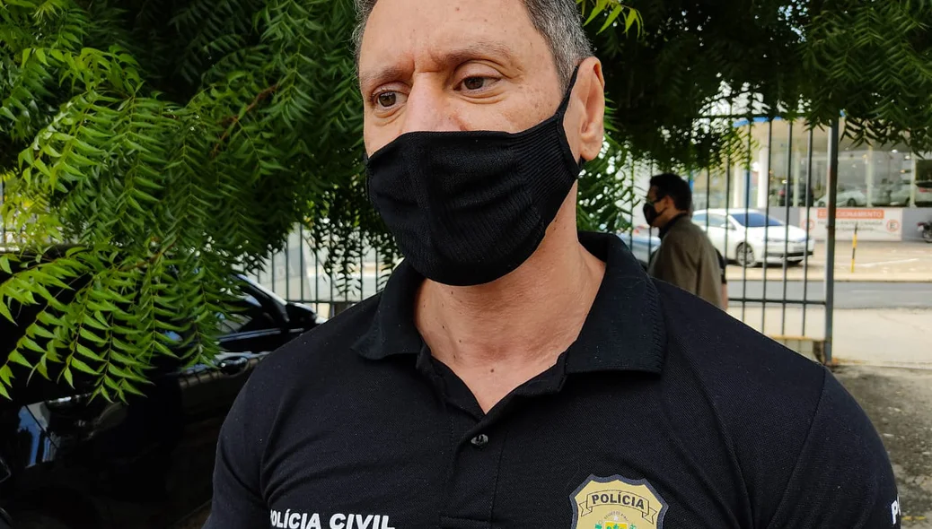 Igor Martins, o presidente do Sindicato dos Delegados do estado do Piauí