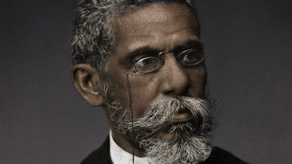 Imagem divulgada de Machado de Assis durante campanha para recriar imagem do escritor