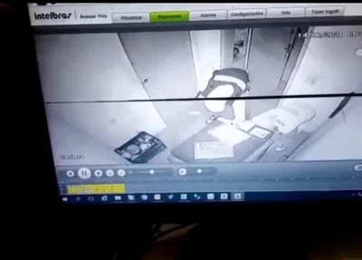Imagens registram momento da ação criminosa em Timon