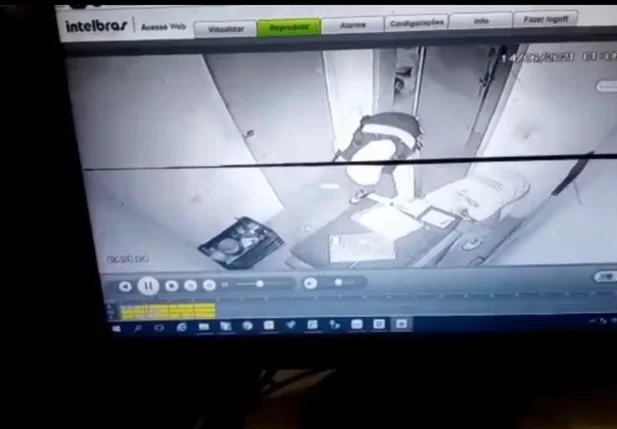 Imagens registram momento da ação criminosa em Timon