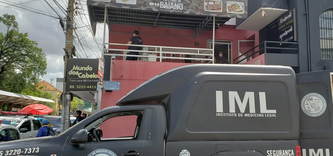 IML no local da ocorrência