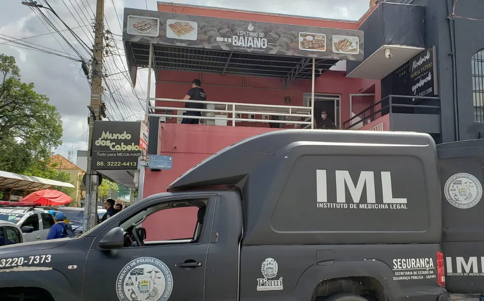 IML no local da ocorrência