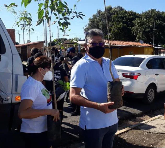 João Mádison prestigia ação social pelo Dia Mundial do Meio Ambiente