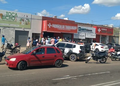 Local onde o criminoso foi morto