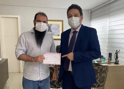 Lucas Villa e Evandro Hidd
