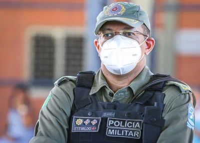 Major Etevaldo Alves, comandante do 15º BPM de Campo Maior