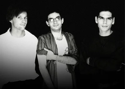 Marcelo Bonfá, Renato Russo e Dado Villa-Lobos