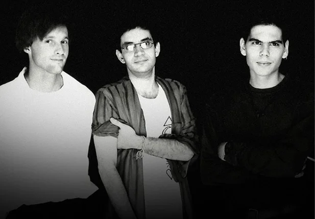 Marcelo Bonfá, Renato Russo e Dado Villa-Lobos