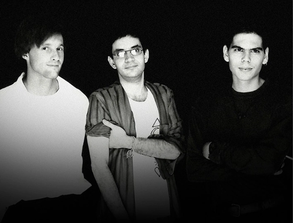 Marcelo Bonfá, Renato Russo e Dado Villa-Lobos