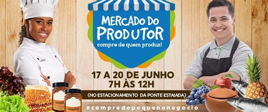 Mercado do Produtor acontece entre os dias 17 e 20 de junho no Piauí