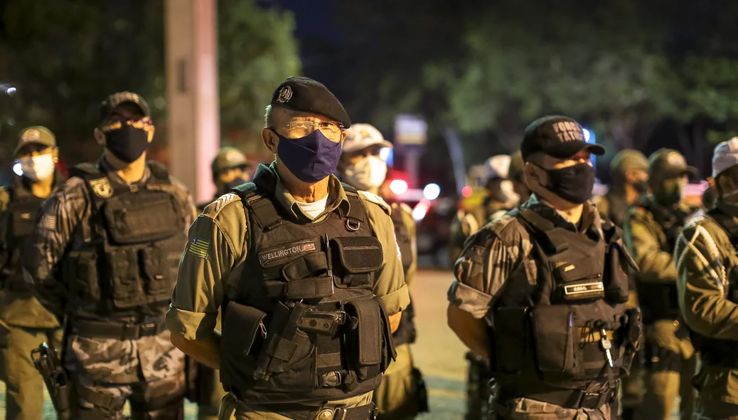 Os policiais militares atuarão na região metropolitana da Capital