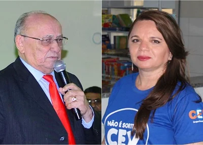 Pastor Nestor Mesquita e professora Patrícia Lima