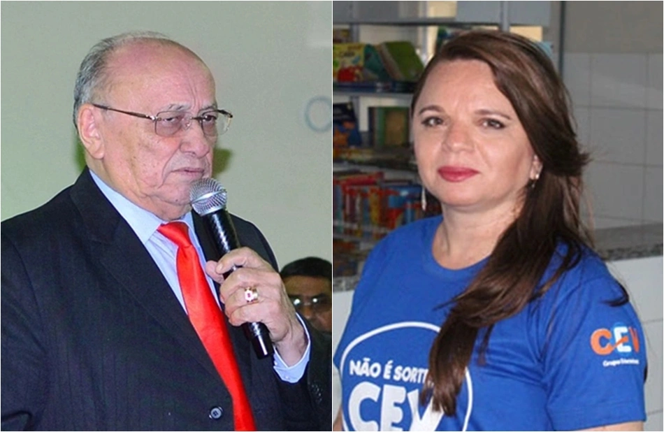 Pastor Nestor Mesquita e professora Patrícia Lima