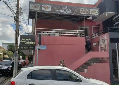 Local onde o vigilante foi encontrado