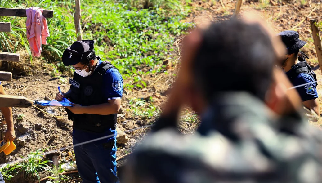 Perito no local do crime
