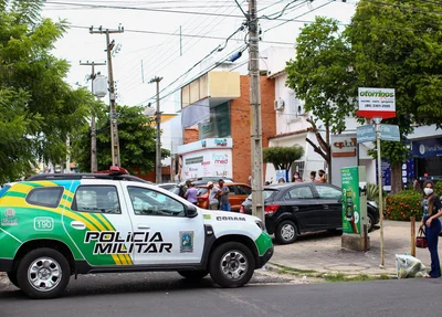 Policiais do 1º BPM isolaram a área