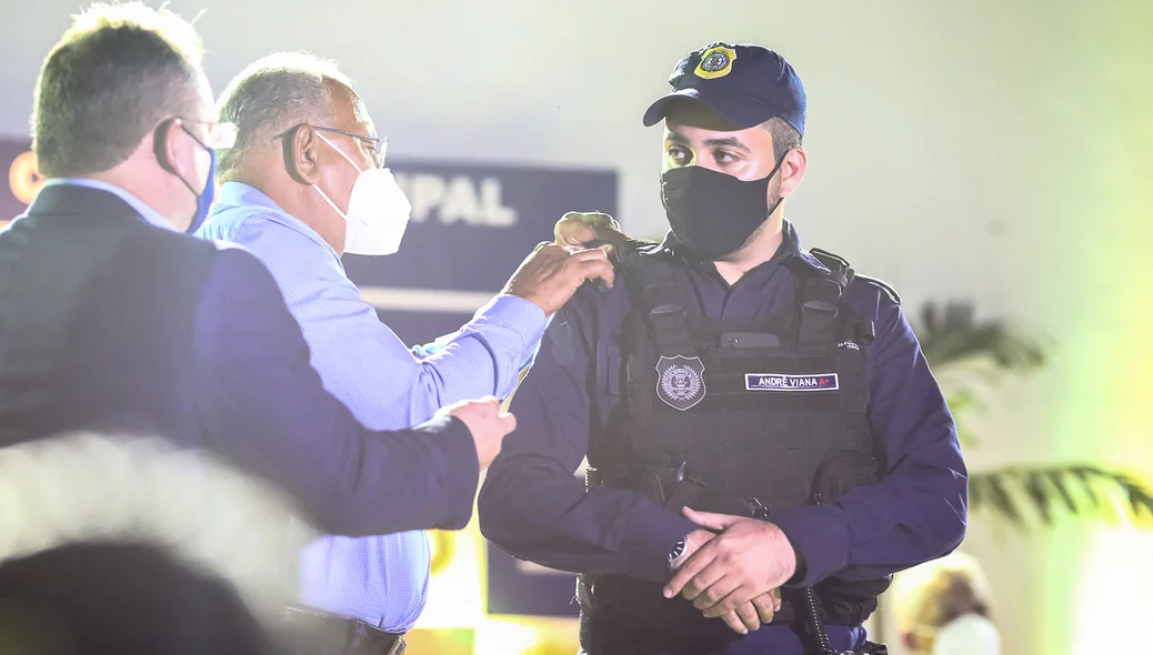 Posse do novo comandante da guarda municipal