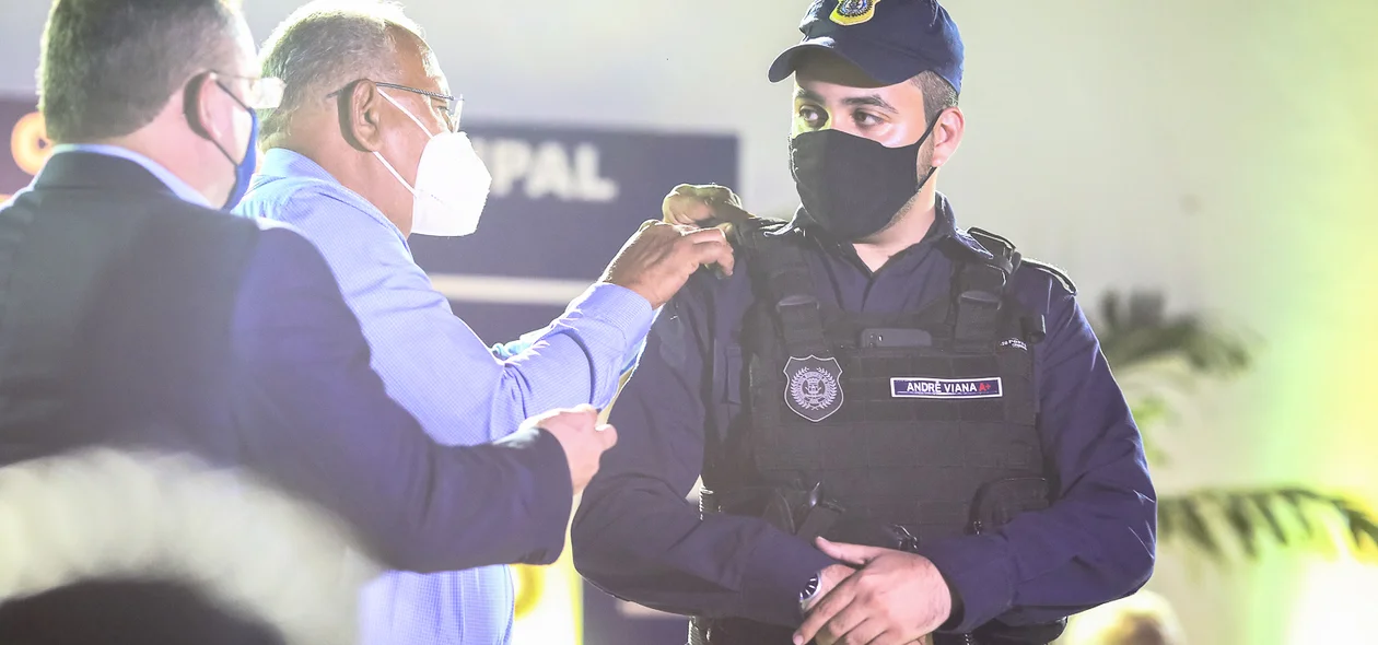 Posse do novo comandante da guarda municipal