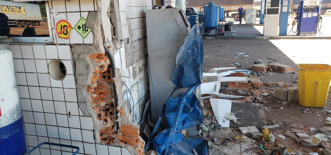 Posto de combustíveis fica localizado na BR 343