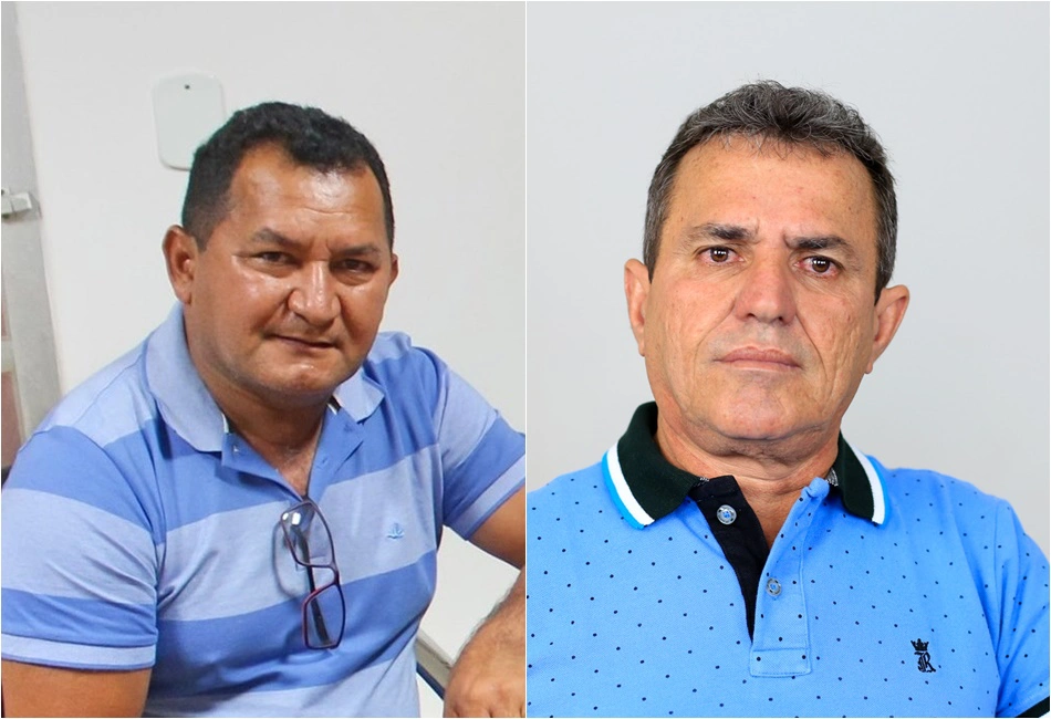 Prefeito Geno e ex-prefeito Fogoió