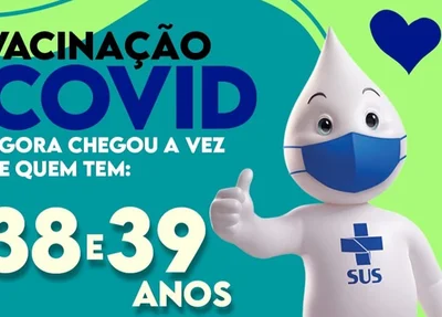 Prefeitura de Miguel Alves vacina público de 38 e 39 anos