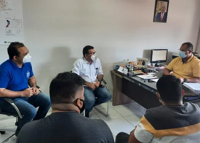 Reunião com sindicato e superintendente da Strans