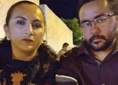 Servidora e o marido, que era professor