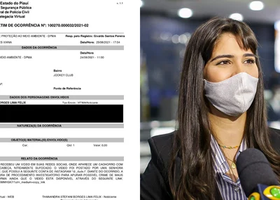 Thanadra registra boletim de ocorrência contra Duda Lira